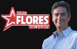 Dino Flores, Delegate
